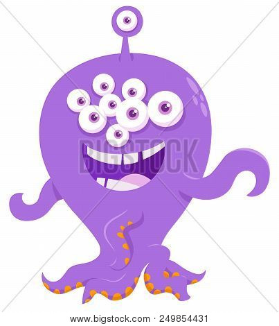 Fantasy Monster Creature Cartoon Illustration