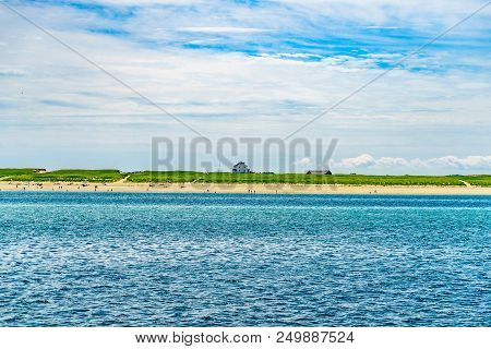 Beautiful Landscape Of Atlantic Ocean Beach Cape Cod Massachusetts Us