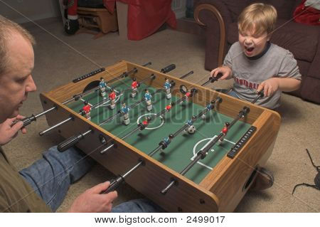 Jogadores de pebolim