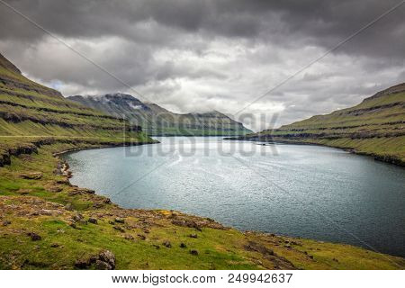 beautiful view of faroe islands