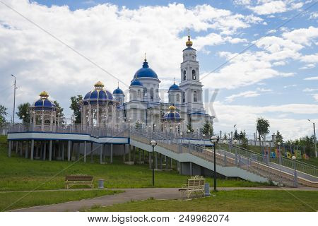 Cathedral Of St. Nicholas In Chistopol, Republic Of Tatarstan. Summer Day 8 July 2018