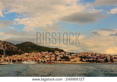 Travel Photo From An Amazing City On Island Hvar, Croatia.
View Of Amazing Destination For Travel Wi