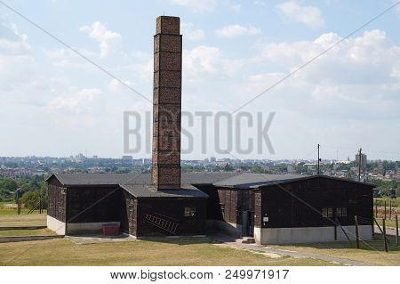 Poland, Majdanek 2018-07-07. Museum Of The Second World War - Majdanek. Crematorium In The Former Ge