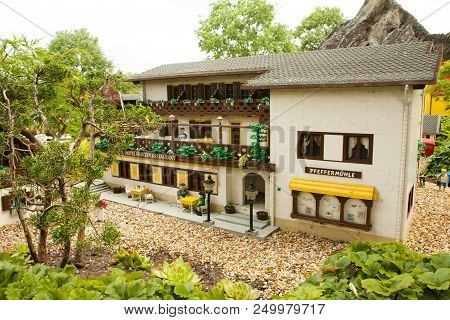 Billund Denmark, June 15 2018 - Legoland In Billund Denmark