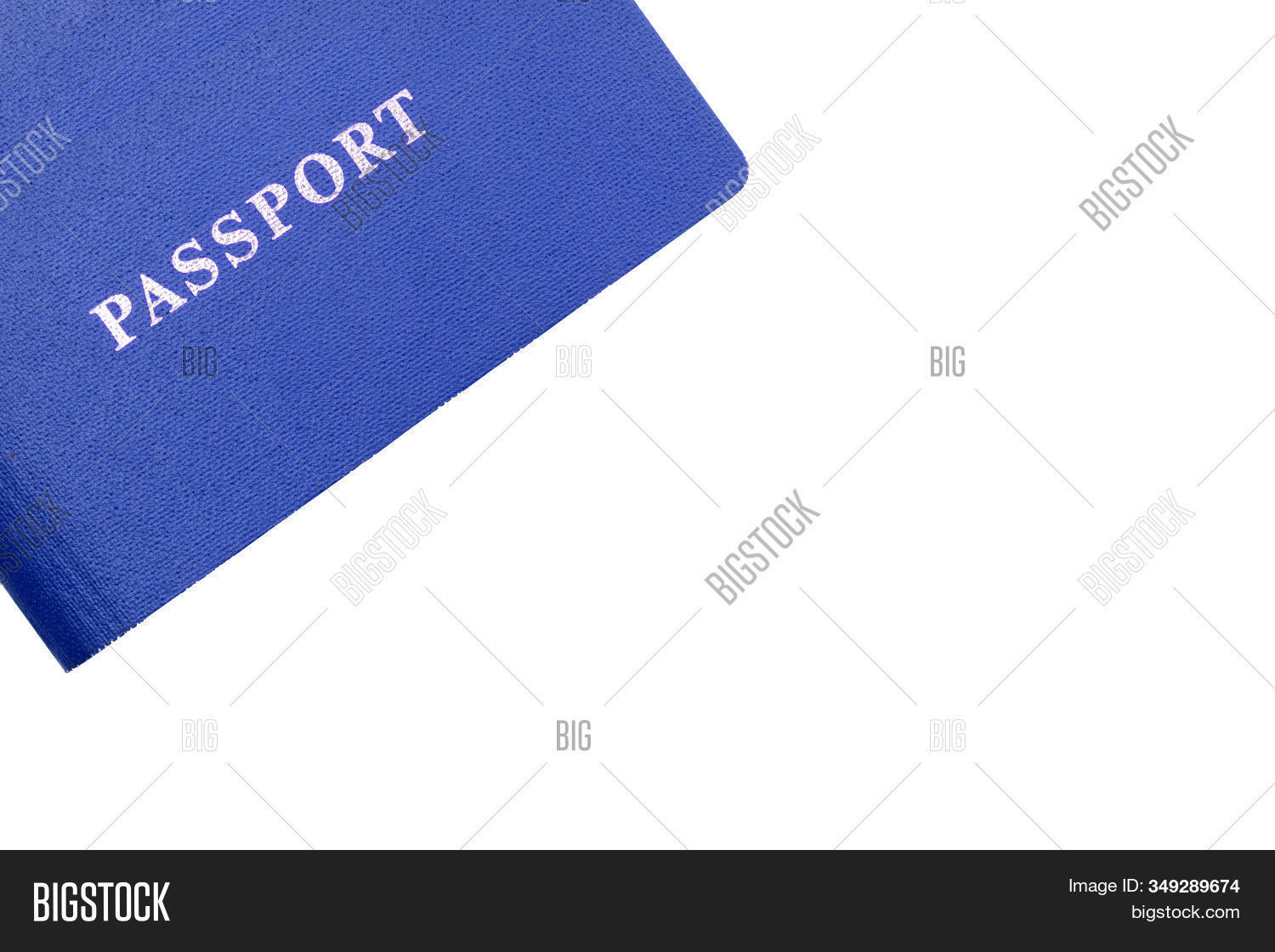 Blue Passport On Image & Photo (Free Trial) Bigstock