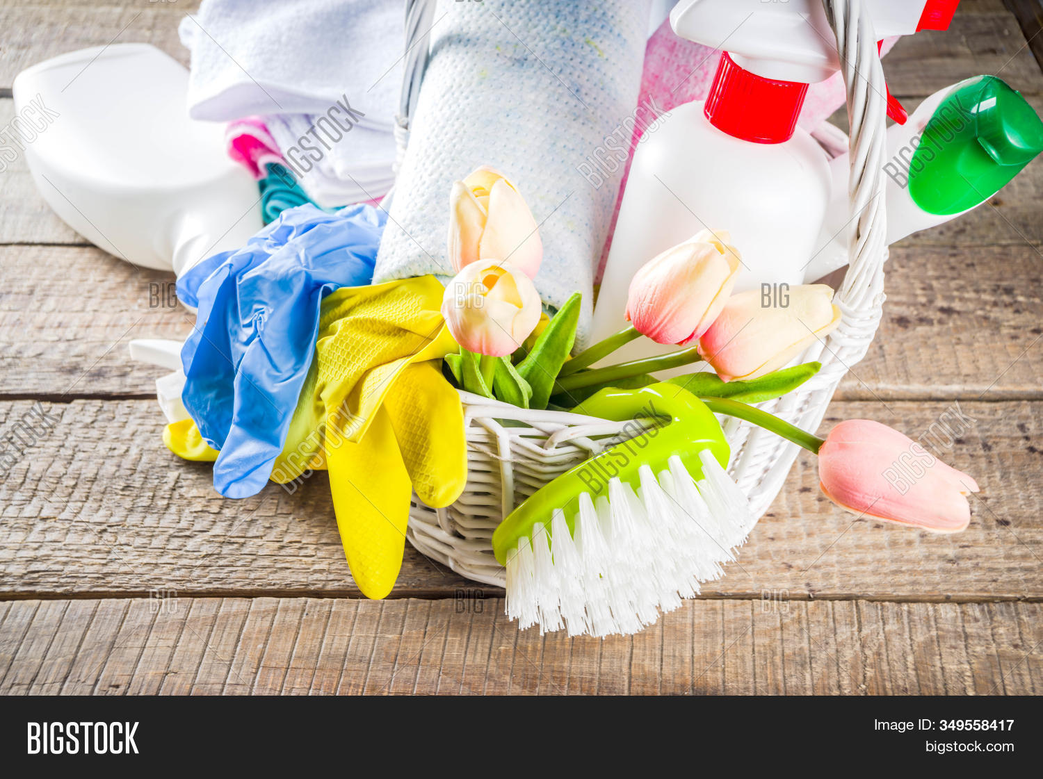 Spring Home Cleaning Image & Photo (Free Trial) Bigstock