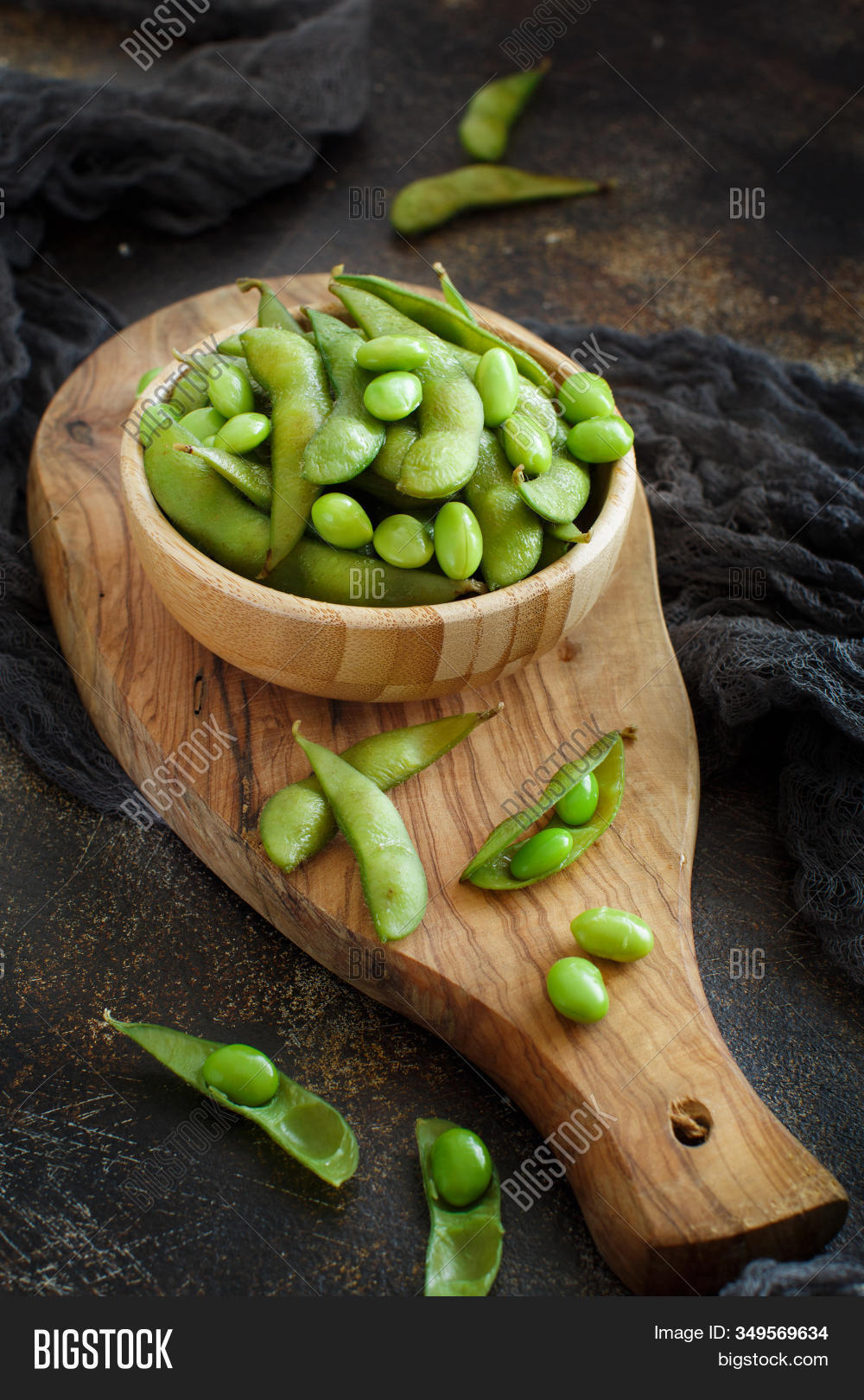 Green Organic Edamame Image & Photo (Free Trial) Bigstock
