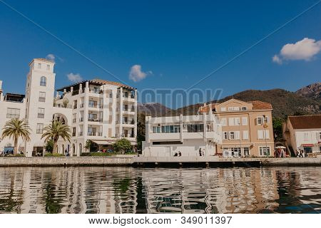 9 Nov 2018 Perast Town In The Bay Of Kotor, Montenegro