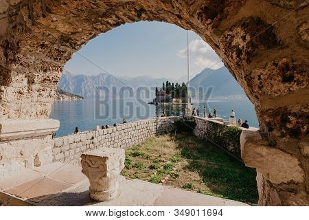 9 Nov 2018 Perast Town In The Bay Of Kotor, Montenegro