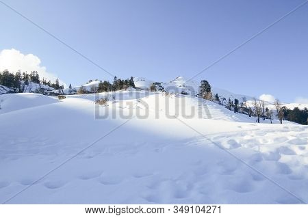 View Of The Peak From Summit Base Camp