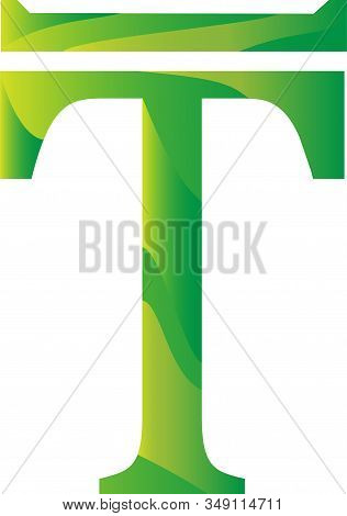 Tenge Kazachstan Currency Symbol Icon Vector Illustration On A White Background