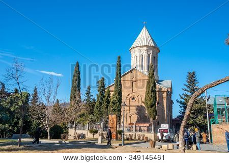 Tbilisi, Georgia 26 January 2020 - Armenian Church In Tbilisi