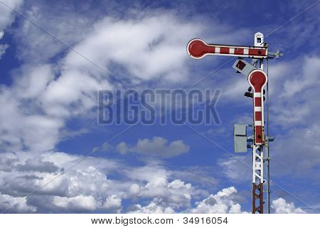 train traffic sign