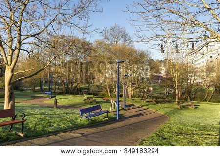 Park To Walk And Relax In The City
