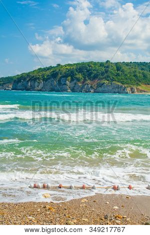 The Black Sea At Kilimli Bay, Near Agva, Sile, In North West Turkey