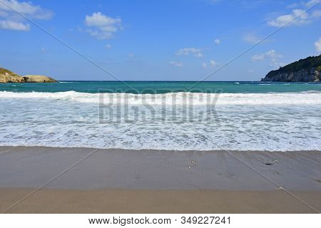 The Black Sea At Kilimli Bay, Near Agva, Sile, In North West Turkey