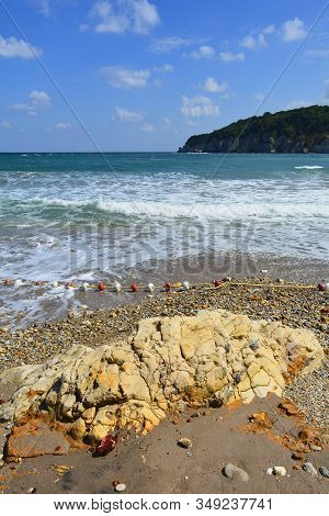 The Black Sea Coast At Kilimli Bay, Near Agva, Sile, In North West Turkey