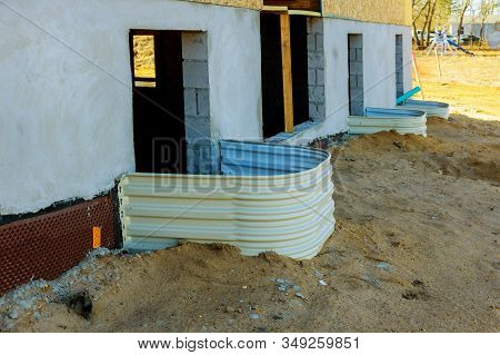 Building Materials From A Windowswell On Basement Construction From Window The Ground Up