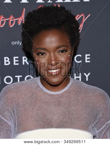 LOS ANGELES - FEB 04:  Krys Marshall arrives for the Annenberg Space For Photography's Vanity Fair: Hollywood Calling Exhibit Opening on February 04, 2020 in Century City, CA                