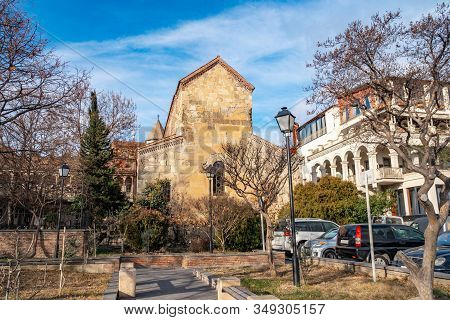 The Anchiskhati Basilica In The Tbilisi City In Georgia