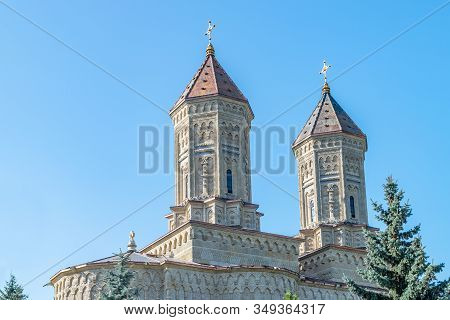 Trei Ierarhi Monastery (monastery Of The Three Hierarchs) In Iasi, Romania. A Seventeenth-century La