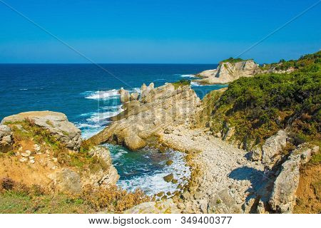 The Black Sea Coast At Kilimli Bay, Near Agva, Sile, In North West Turkey