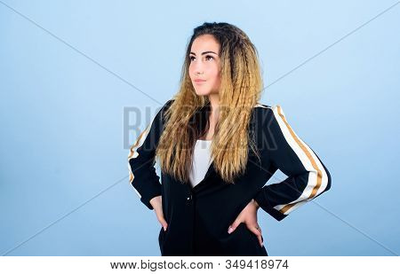Mixing Elegant And Athletic Pieces. Sportswear Set Rules On Catwalks. Voluminous Crimped Hairstyle. 