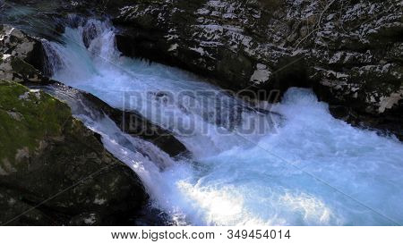 Vintgar Gorge Or Bled Gorge And Radovna River (soteska Vintgar Ali Blejski Vintgar In Reka Radovna) 