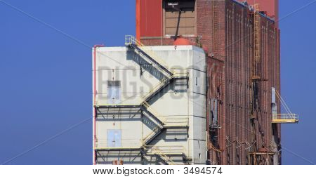 Industriel papir Mill bygninger