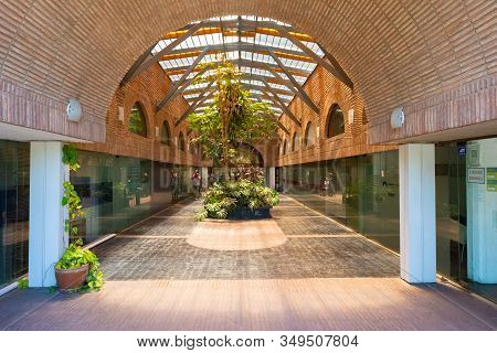 Cordoba Argentina January 30 Elegant Shopping Arcade In Verro District Northern Cordoba. Shoot On Ja