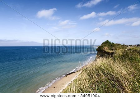 Plaża w Normandii