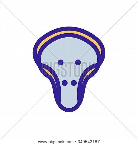 Cricket Protection Icon Vector. Thin Line Sign. Isolated Contour Symbol Illustration