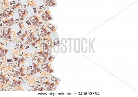Jan Amos Komensky Portrait From Czech Money 200 Czech Korun Bank Note