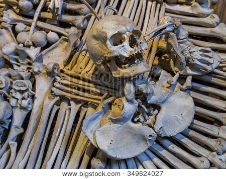 Kostnice Church in Kutna Hora - Czech Republic - travel background