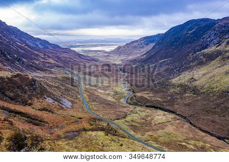 Grannys Pass Is Close To Glengesh Pass In Country Donegal, Ireland.