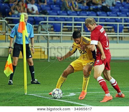 FC Metalist Vs Fc pozycji piłka nożna