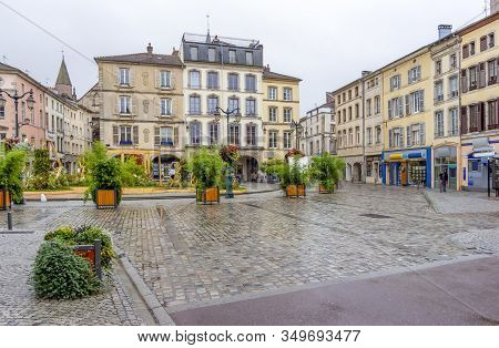 City View Of Epinal, The Capital City Of The Vosges Departmend In France