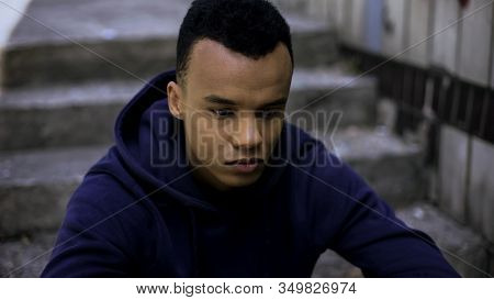 Full Of Aggression Black Guy Deciding To Take Revenge On Offenders, Bullying