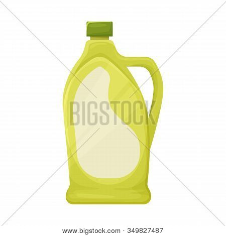 Vector Illustration Of Bottle And Plastic Symbol. Web Element Of Bottle And Container Stock Vector I