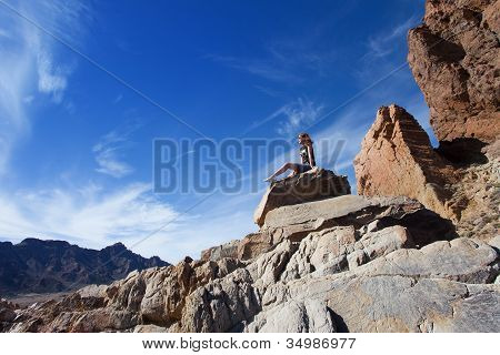 Uno con le montagne di Tenerife