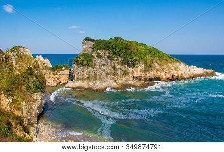The Black Sea Coast At Kilimli Bay, Near Agva, Sile, In North West Turkey