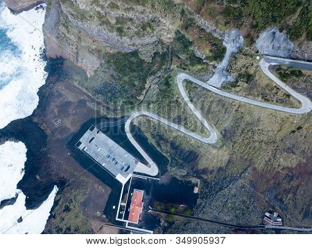 Ferraria Spa On The Island Of Sao Miguel In The Azores