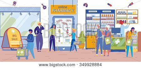 Big Discount In Online Pharmacy Gained Popularity. There Many Buyers, Men And Women, In Pharmacy Pre