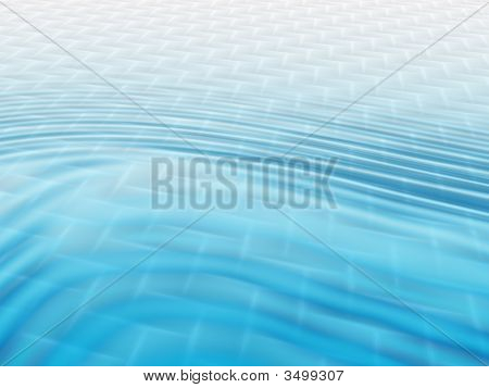 Sfondo blu con onde