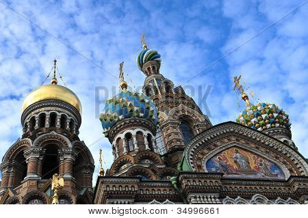 Cathedral of the Resurrection of Christ in Saint Petersburg, Russia