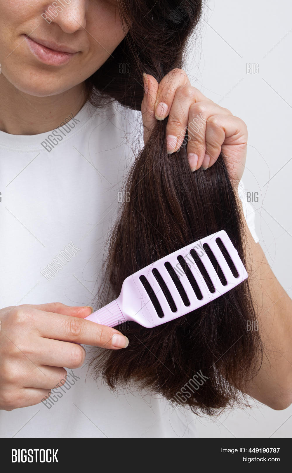 Girl Long Hair Combs Image & Photo (Free Trial) Bigstock