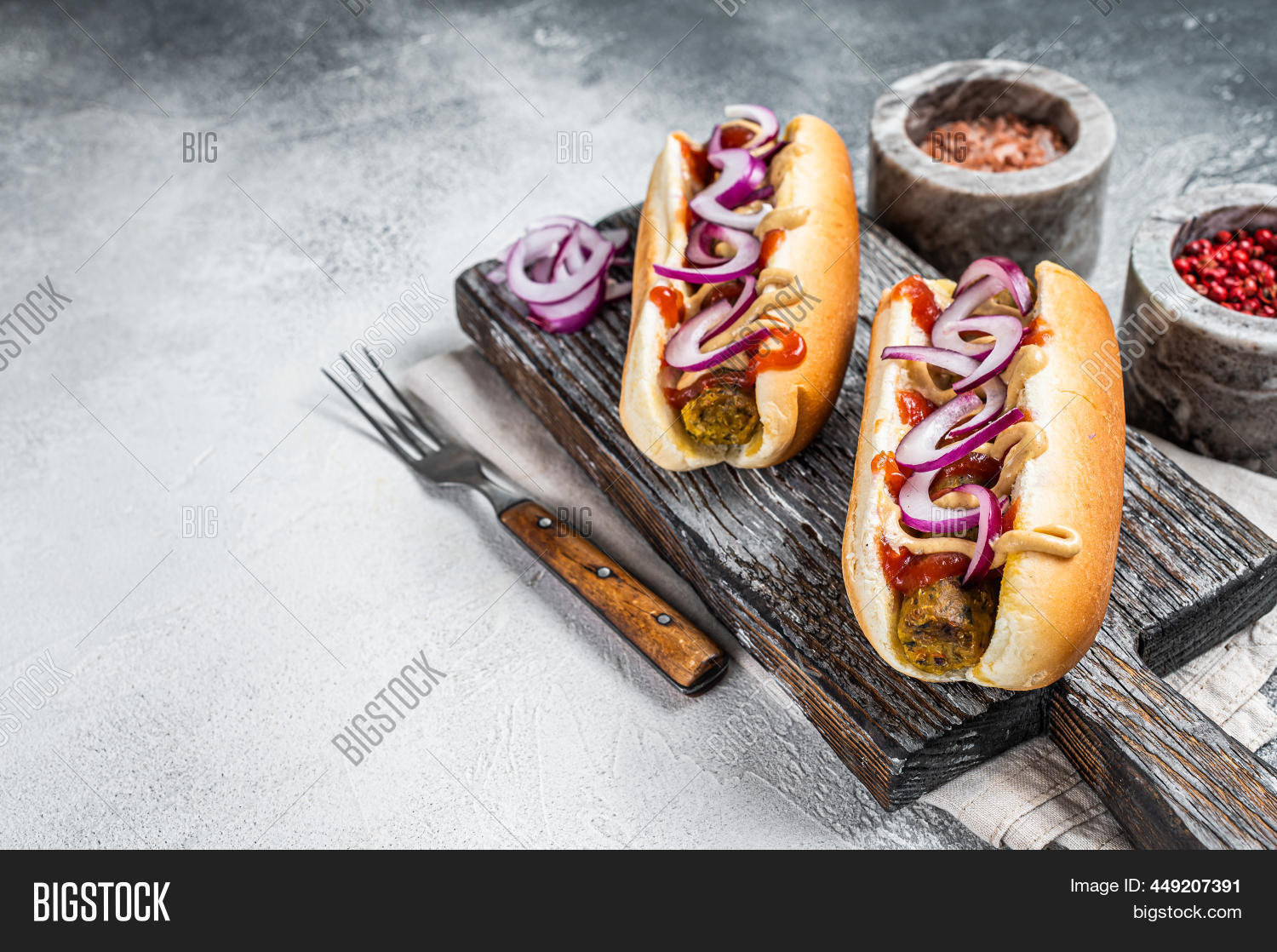 Vegetarian Hot Dog Image & Photo (Free Trial) Bigstock