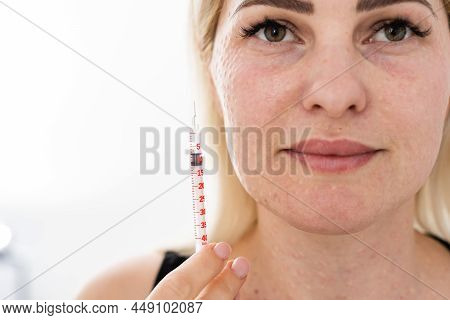 Bio-revitalization Of The Face And Neck. The Fight Against The Signs Of Aging And Skin Pigmentation.