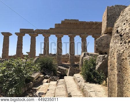 The Stair Of The Turks Is A Rocky Cliff On The Coast Porto Empedocle, Sicily