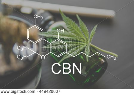 Cbn Cannabis Oil Marijuana Plant Herbal Treatment Cannabinol